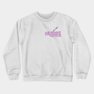 Nurse Practitioner (NP) Pink Crewneck Sweatshirt